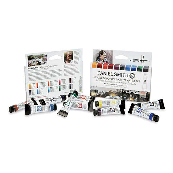Daniel Smith Extra Fine Watercolors Set of 10 Michael Solovyev