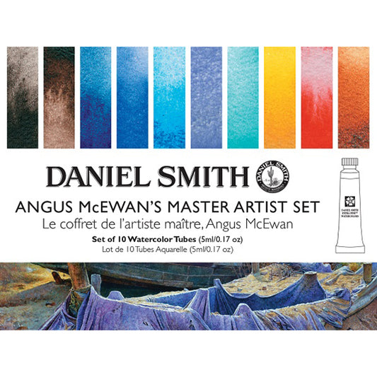 Daniel Smith Extra Fine Watercolors set of 10 Angus McEwan