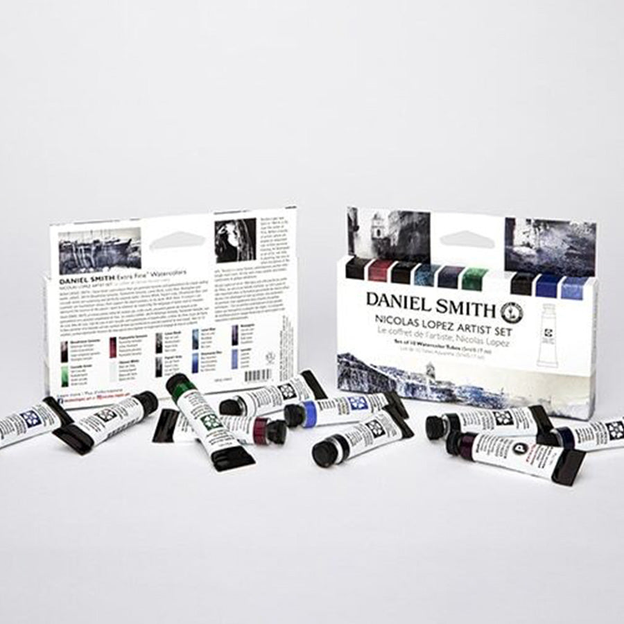 Daniel Smith Extra Fine Watercolors set of 10 Nicolas Lopez Artist