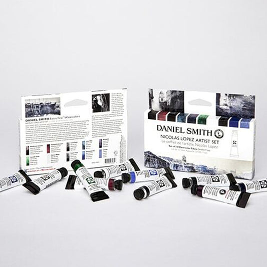 Daniel Smith Extra Fine Watercolors set of 10 Nicolas Lopez Artist