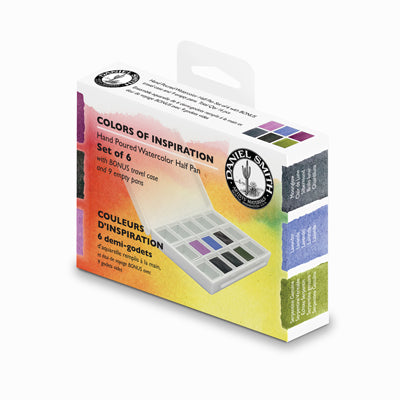 Daniel Smith Extra Fine Watercolors Half Pan Set of 6 - Colors of Inspiration