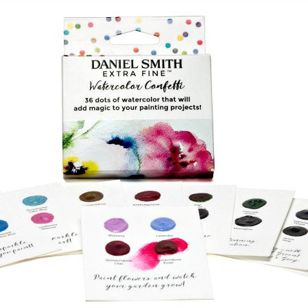 Daniel Smith Extra Fine Watercolors Confetti Dot Card Set