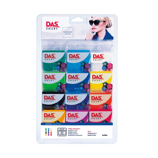 Das Smart Polymer Clay Harmonic Set of 12