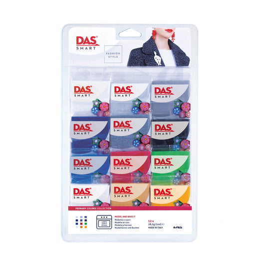 Das Smart Polymer Clay Primary Set of 12