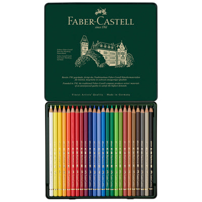 Faber-Castell Polychromos Coloured Pencil Set of 24