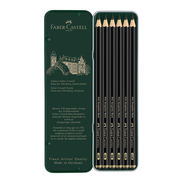 58 Pcs Faber-Castell Graphite Pitt Matt Pencil Set Bangladesh