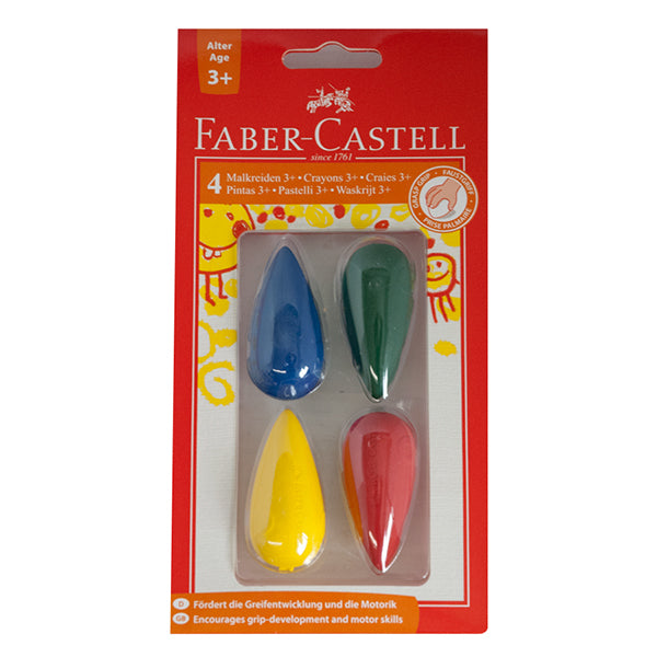 Faber-Castell 3+ Crayons Set of 4