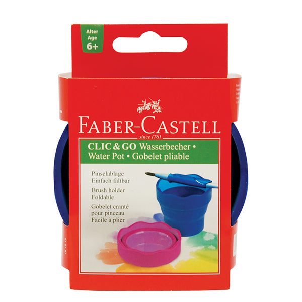 Faber-Castell Clic & Go Foldable Water Pot