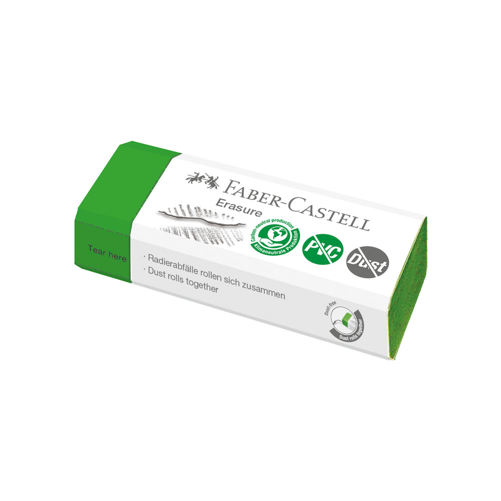 Faber-Castell PVC Free Green Eraser
