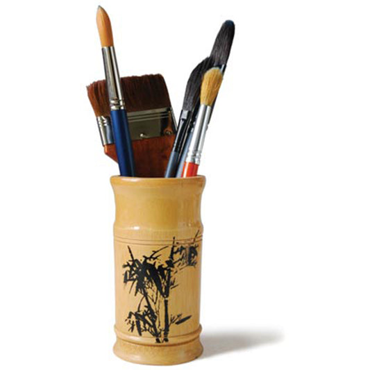FC Art Bamboo Brush Holder - 7"
