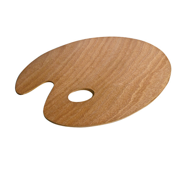 Oval Wood Painting Palettes