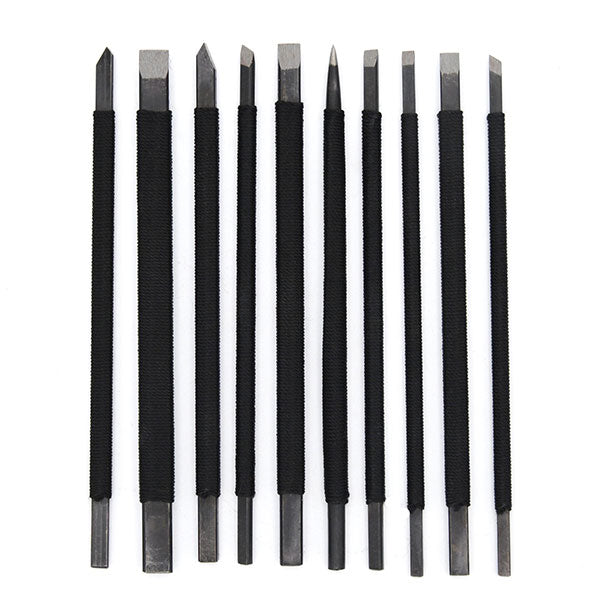 Nobel Soapstone Carving Set of 10 tools