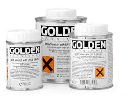 GOLDEN MSA Varnishes - CLEARANCE DISCONTINUED