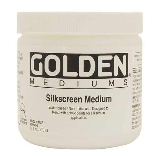 GOLDEN Silkscreen Medium - 16oz