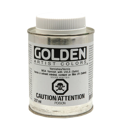 GOLDEN MSA Varnishes - CLEARANCE DISCONTINUED