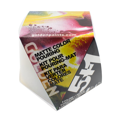 GOLDEN Matte Color Pouring Set of 6 - Clearance