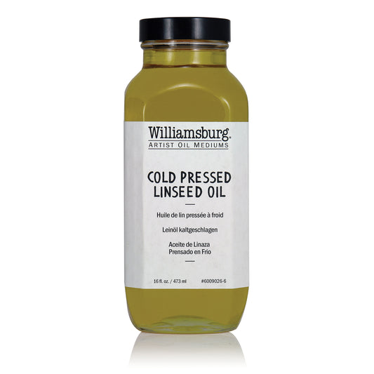 Williamsburg Cold Pressed Linseed Oil - 118ml