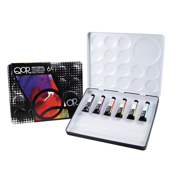 QoR Watercolor High Chroma Set of 6