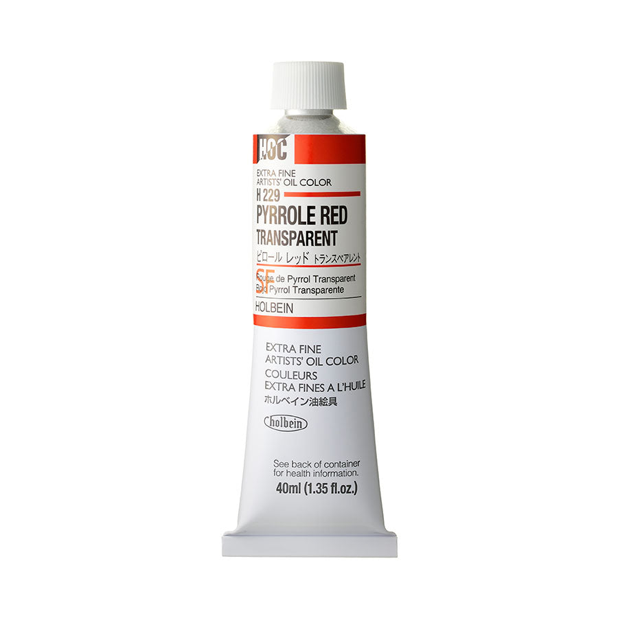 Holbein Artists' Oils - Orange or Red or Purple