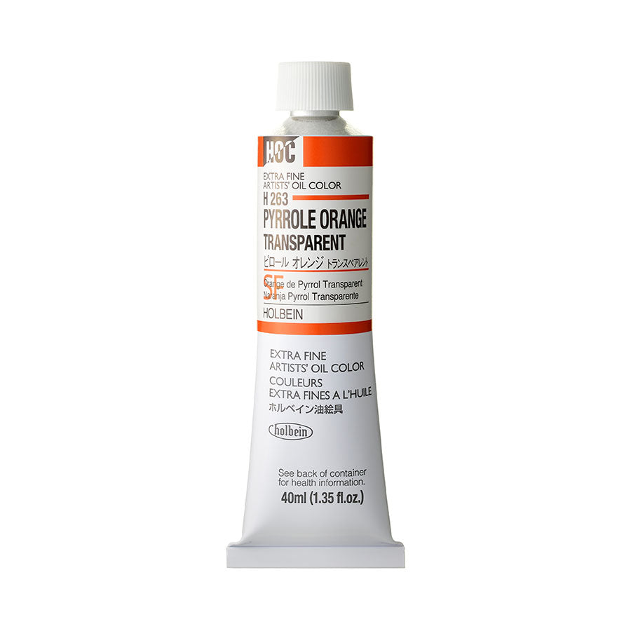 Holbein Artists' Oils - Orange or Red or Purple