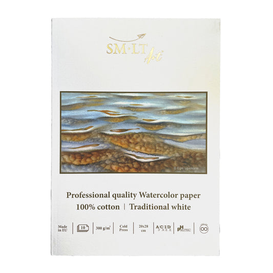 SM•LT Professional Watercolour Stitched Bound Pads – 300gsm - Clearance