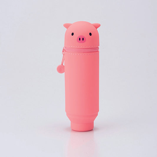 PuniLabo Silicone Standup Pencil Cases - Animals