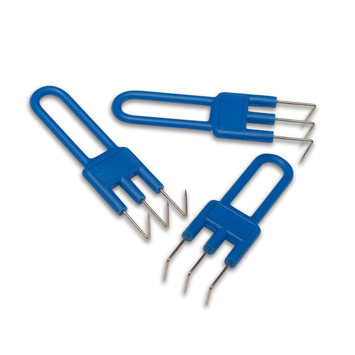 Jacquard Fabric Suspension Claw Hooks - Set of 24 -- Clearance