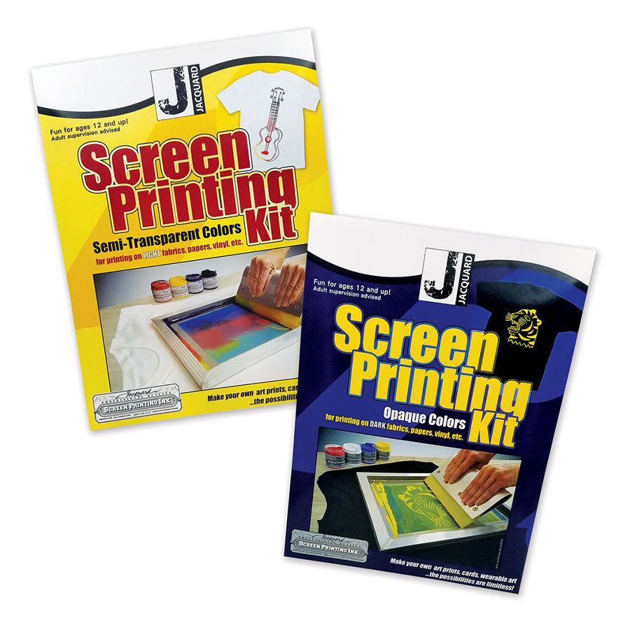 Jacquard Screenprinting Kit - Opaque Colours - Clearance