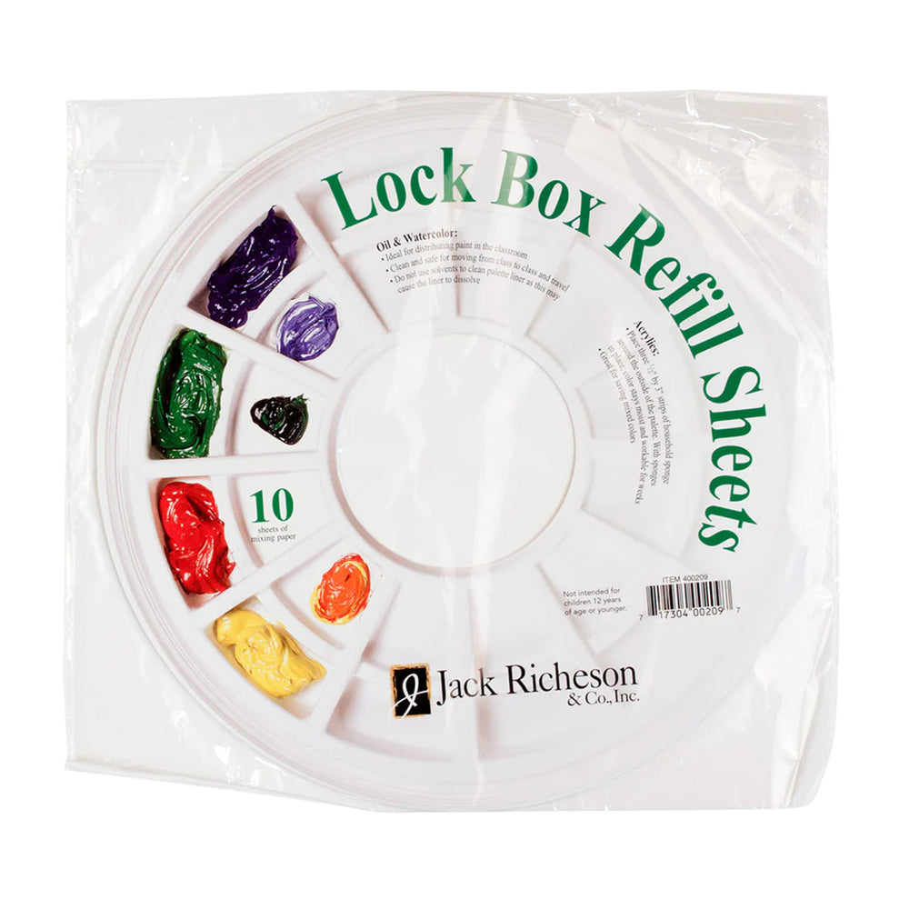Richeson Lock Box Palette Refills - Refill Round