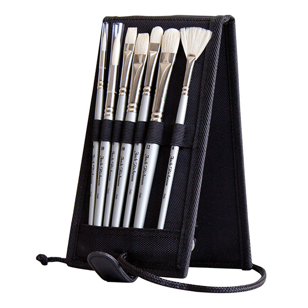 Richeson Plein Air Travel Brush Set Oil Set of 7