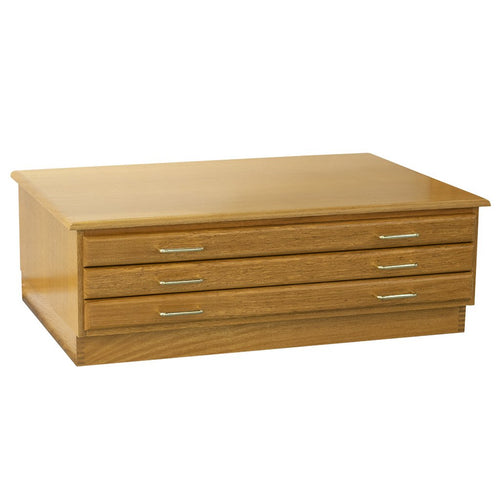 Richeson Oak Flat File Drawer Package - Special Order