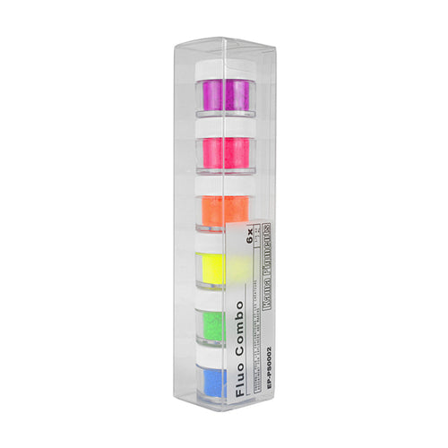 Kama Dry Pigment Fluorescents Set of 6