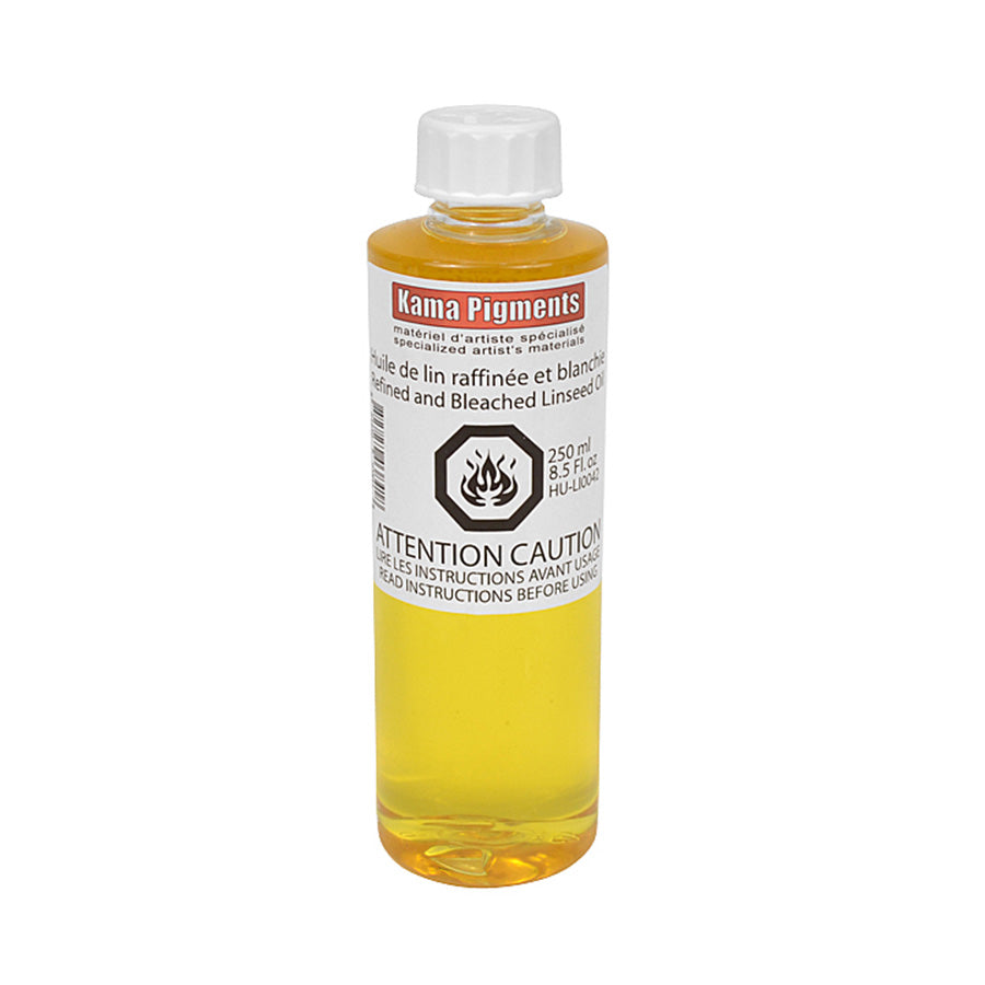 Kama Refined and Bleached Linseed Oil - 250ml