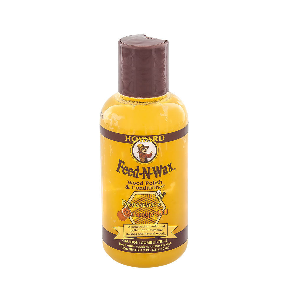 Howard Feed-N-Wax Wood Polish & Conditioner - 140ml