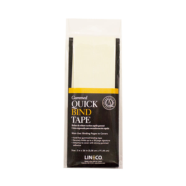 Lineco Quick Book Binding Tape - Gummed 2" x 36"