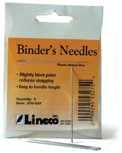 Lineco Bookbinder Needle - Pack of 5