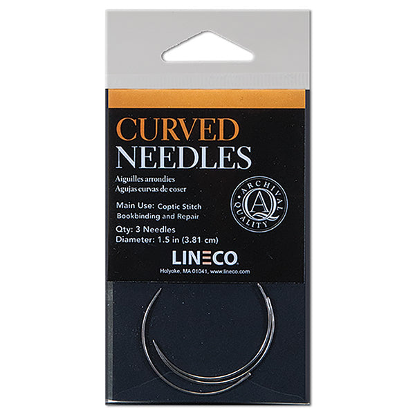 Lineco Curved Needles - Pack of 3