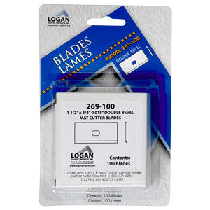 Logan #269 Student Replacement Blades Pack of 100