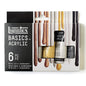 Liquitex BASICS set of 6 - Metallic & Iridescent - Clearance