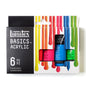 Liquitex BASICS set of 6 - Fluorescent - Clearance