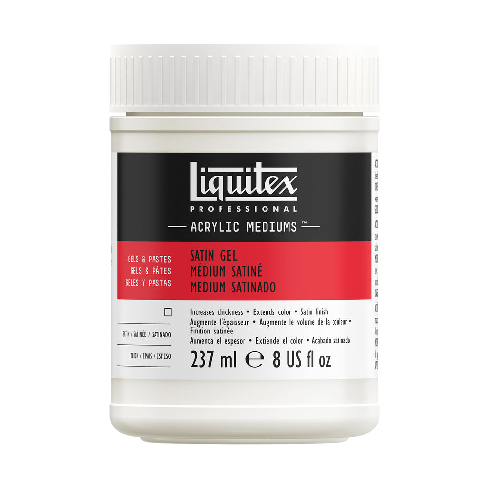Liquitex Professional Acrylic Satin Gel Medium - 237ml