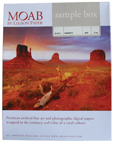 Moab Digital Sampler Pack of 28 - 8.5" x 11"