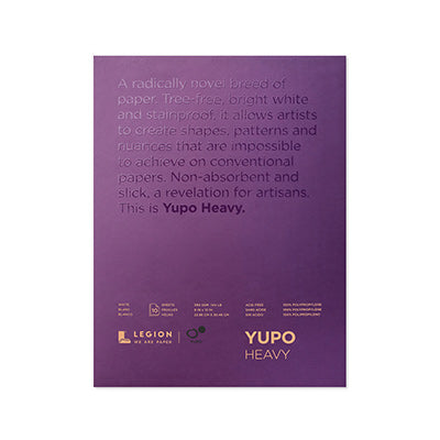 YUPO Synthetic Paper Pads - Heavyweight