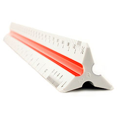 Art Alternatives Triangular Architecture Scale - 12"