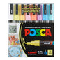 POSCA Acrylic Paint Markers PC-3M Fine Soft Colours Set of 8