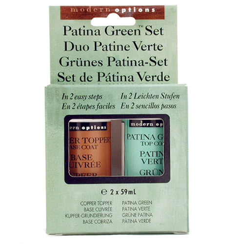 Sophisticated Finishes Antiquing Patina Green Solution Kit - Clearance