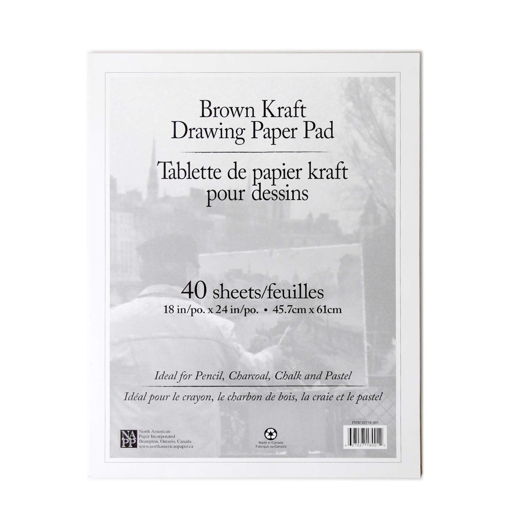 Pro Art® Smooth Newsprint Paper Pad, 18'' x 24