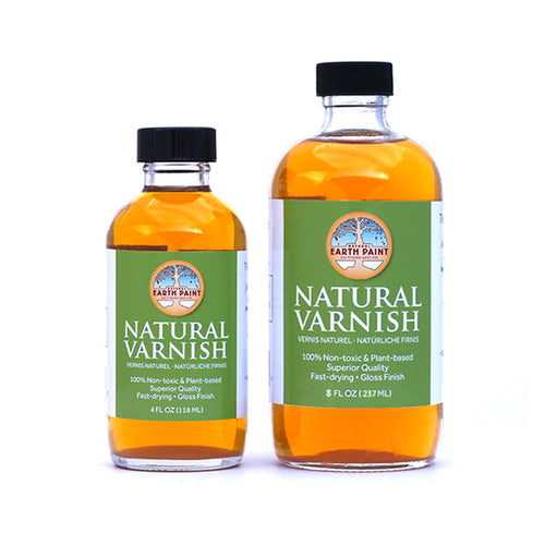 Natural Varnish by Natural Earth Paint - 8 oz