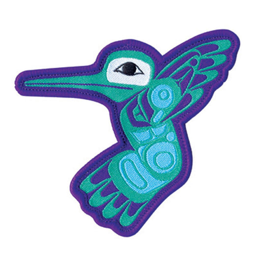 Native Northwest Hummingbird Patch by Corey W. Moraes