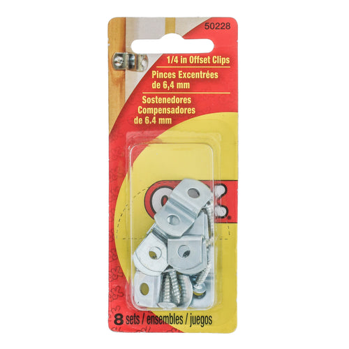 Ook 1/4" Offsets Pack of 8